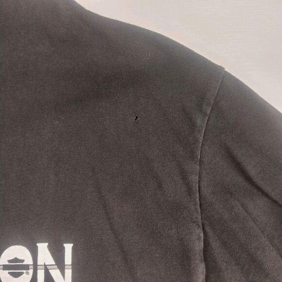 Vintage 1998 Harley-Davidson Cedar Rapids Iowa Black T Shirt Size XL - Picture 4 of 8